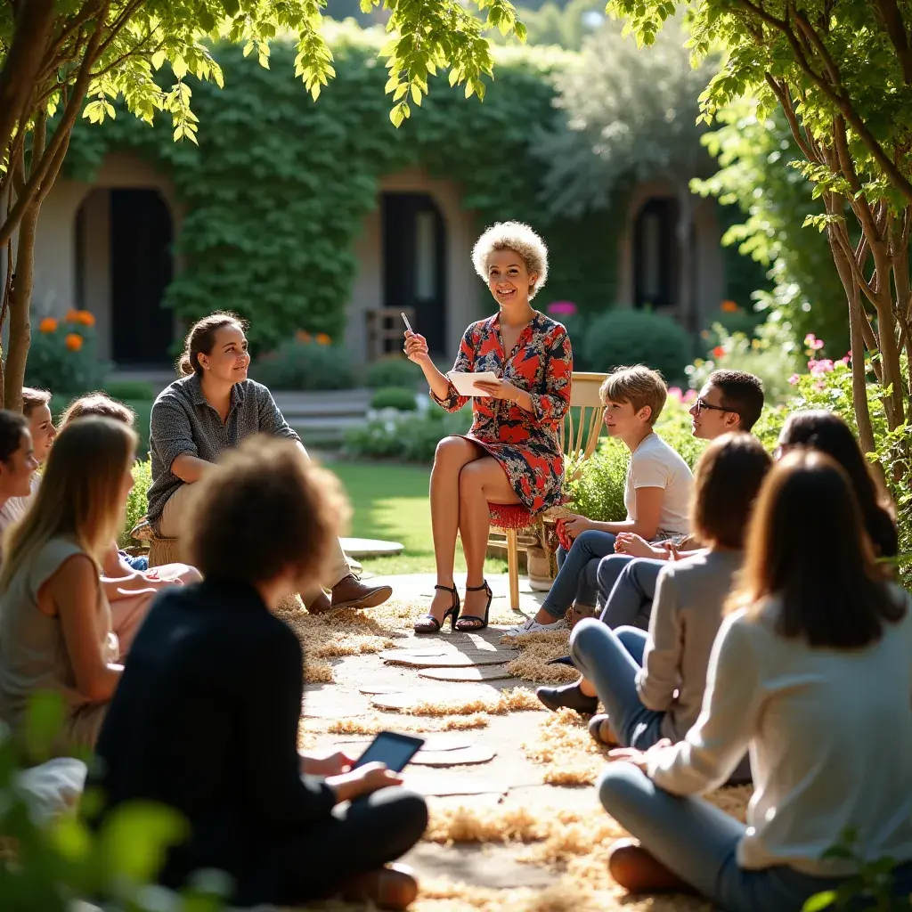 Modern office workspace