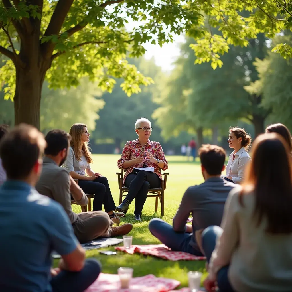 Professional team collaboration